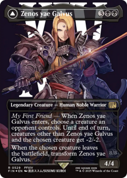 Magic MTG - Zenos yae Galvus // Shinryu, Transcendent Rival - MINT/NMINT - EN - - Image 1