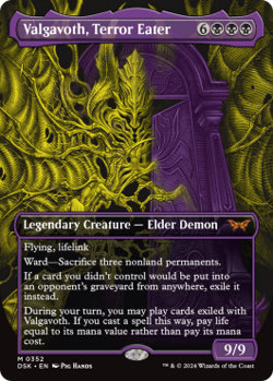 Magic MTG - Valgavoth, Terror Eater - MINT/NMINT - EN - FOIL - Image 1