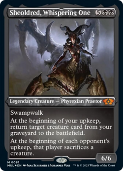 Magic MTG - Sheoldred, Whispering One - MINT/NMINT - EN - FOIL - Image 1