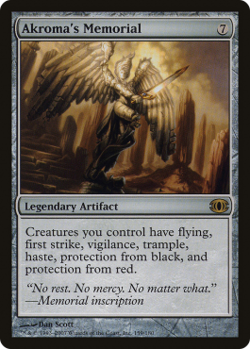 Magic MTG - Akroma's Memorial - Future Sight - MINT/NMINT - EN - Image 1