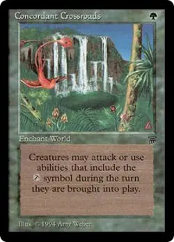 Magic MTG - Concordant Crossroads - Legends - PLAYED - EN - Image 1
