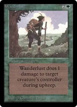 Magic MTG - Wanderlust - Beta - MINT/NMINT - EN - Image 1