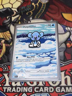 Carte Pokemon POLARHUME 109/086 HOLO AR EV10.5 Foudre Noire BLK FR NEUF - Image 1