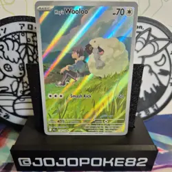 pokemon cards tcg Hop's Wooloo Journey Together Illustration Rare 170/159 - Image 1