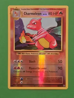 Pokemon TCG - Charmeleon 10/108 Evolutions - Image 1