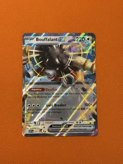 Bouffalant EX 77/86 White Flare WHT Double Rare - English Pokemon TCG NM - Image 1