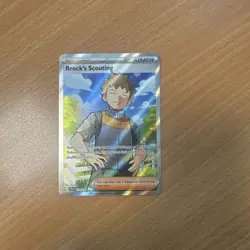 Pokemon TCG Brock's Scouting Card 179/159 Sv: Journey Together Mint Condition - Image 2