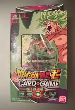 SEALED RISING BROLY SD08 Starter Deck BOX DRAGON BALL TCG super card game Bandai - Image 1