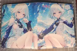 Anime Waifu 9-Pocket 3-Ring Zipper Binder - Eula Lawrence - Genshin Impact - Image 1