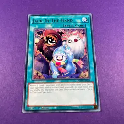 JUSH-EN054 Jack-In-The-Hand Rare Card 1st Edition Yugioh Trading Card TCG - Image 2