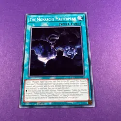 Yugioh DUAD-EN061 The Monarchs Masterplan Common Yugioh Trading Card - Image 2
