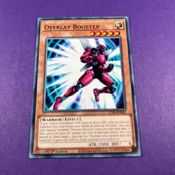 JUSH-EN042 Overlay Booster Rare Card 1st Edition Yugioh Trading Card TCG - Image 2