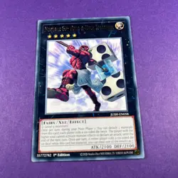 JUSH-EN058 Number 67 Pair-a-Dice Smasher Rare Card 1st Edition Yugioh TCG - Image 2