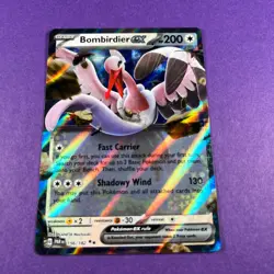 Pokemon TCG Bombirdier EX 156/182 Paradox Rift Holo Card Trading Card TCG - Image 1