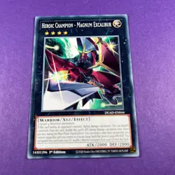 DUAD-EN044 Heroic Champion Magnum Excalibur Common Card 1st Edition Yugioh TCG - Image 1