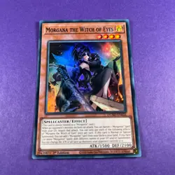 DUAD-EN026 Morgana the Witch of Eyes Super Rare Card 1st Edition Yugioh - Image 1