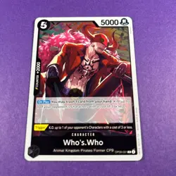 Whos.Who OP08-091 Two Legends One Piece Card Game OP Trading Card TCG - Image 2