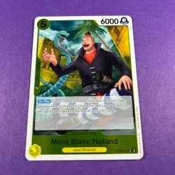 One Piece TCG Mont Blanc Noland OP08-109 Rare Two Legends Trading Card TCG - Image 1