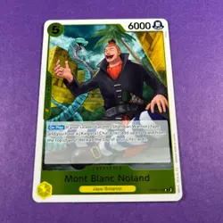 One Piece TCG Mont Blanc Noland OP08-109 Rare Two Legends Trading Card TCG - Image 2