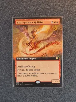 MTG Blast-Furnace Hellkite - Extended Art - BRC - Near Mint+ Condition - Image 1