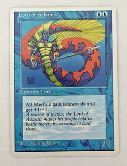 1x Lord of Atlantis 4th Edition MTG Magic the Gathering NM - Image 1