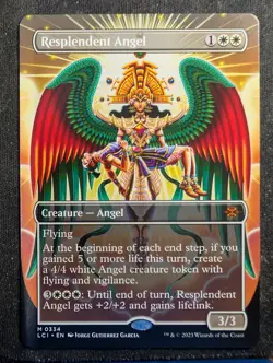Resplendent Angel - Borderless - Lost Caverns Of Ixalan (MTG) - Image 1