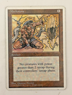 1x Meekstone 4th Edition MTG Magic the Gathering MP/HP - Image 1