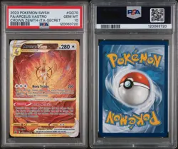 POKEMON PSA 10 ARCEUS VASTRO GG70/GG70 ZENIT REGALE ITALIANO 2023! - Image 3