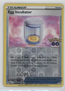 Egg Incubator Reverse Foil Pokemon Sword & Shield Pokemon Go #066 - Image 1