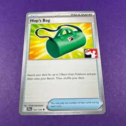 Play! Pokemon Prize Pack Series 7 Journey Together 147/159 Hop's Bag Trading TCG - Image 1