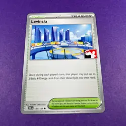 Play! Pokemon Prize Pack 7 Journey Together Cosmo Holo 150/159 Levincia TCG - Image 1
