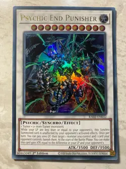 Yugioh - Psychic End Punisher - RA02-EN032 - Ultra Rare 1st Edition - Image 1