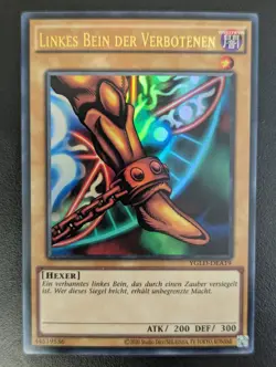 Linkes Bein der Verbotenen YGLD-DEA19 Ultra Rare DE EX YUGIOH - Image 1