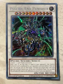 Yugioh - Psychic End Punisher - RA02-EN032 - Secret Rare 1st Edition - B - Image 1