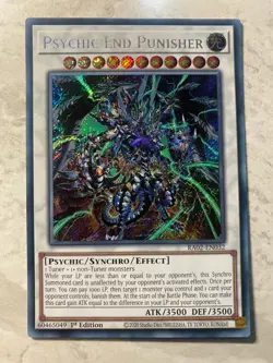 Yugioh - Psychic End Punisher - RA02-EN032 - Secret Rare 1st Edition - A - Image 1