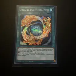 Greater Polymerization :: Prismatic Secret Rare :: MP22-EN050 1st Edition YuGiOh - Image 1