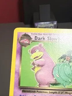 Pokemon Card Dark Slowbro 29/82 Non Holo Rare Team Rocket WOTC Played - Image 3