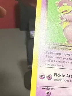 Pokemon Card Dark Slowbro 29/82 Non Holo Rare Team Rocket WOTC Played - Image 4