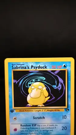 Pokemon TCG - Sabrina's 2 Card Pokemon Lot (Gym Challenge) - LP - Image 3