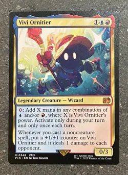 MTG Vivi Ornitier Non-Foil Regular Card Final Fantasy Magic the Gathering - Image 1