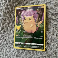 Pikachu - #5/25 - Pokemon Celebrations 25th Anniversary Base Set Full Art Card - Image 3