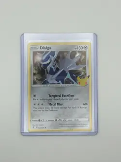 DIALGA NM - Mint Holo Rare Pokemon Card 25th Anniversary Celebrations 020/025 - Image 1