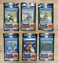Digimon Card Game Expansion Set 2002 Completed Six Pack Arts Sealed Rare - Image 1