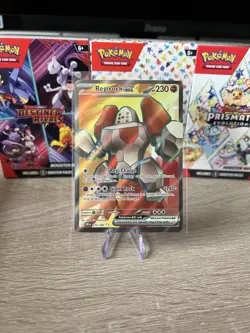 Pokemon TCG Regirock EX Destined Rivals Card 214/182 NM/Mint Condition - Image 1