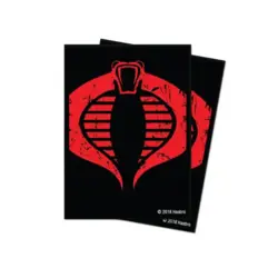 Ultra Pro Card Sleeves Standard G.I. Joe - Cobra (100) New - Image 1