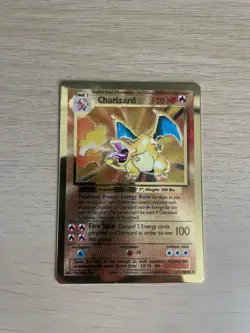 Pokemon Card Charizard 4/102 Metal Gold Ultra Premium Collection Celebrations NM - Image 3