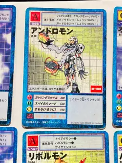 Lot 9 Digimon Card set Digital Monster Vrey Rare From Japan BANDAI F/S - Image 3