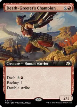 Death-Greeter's Champion (Extended Art) - Near Mint MTG - Image 1