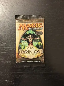 MTG Magic The Gathering Ravnica City Of Guilds Booster Pack Factory Sealed - Image 1