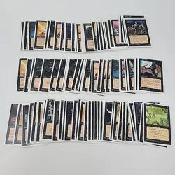 Huge Lot of 460 Vintage Magic The Gathering MTG Revised 4th Edition (1995) - Image 5